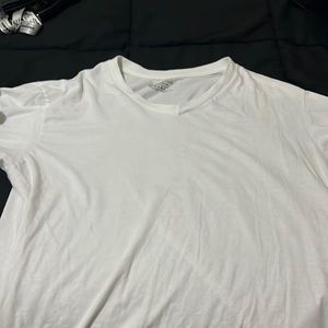 Mens Goldtoe white v neck